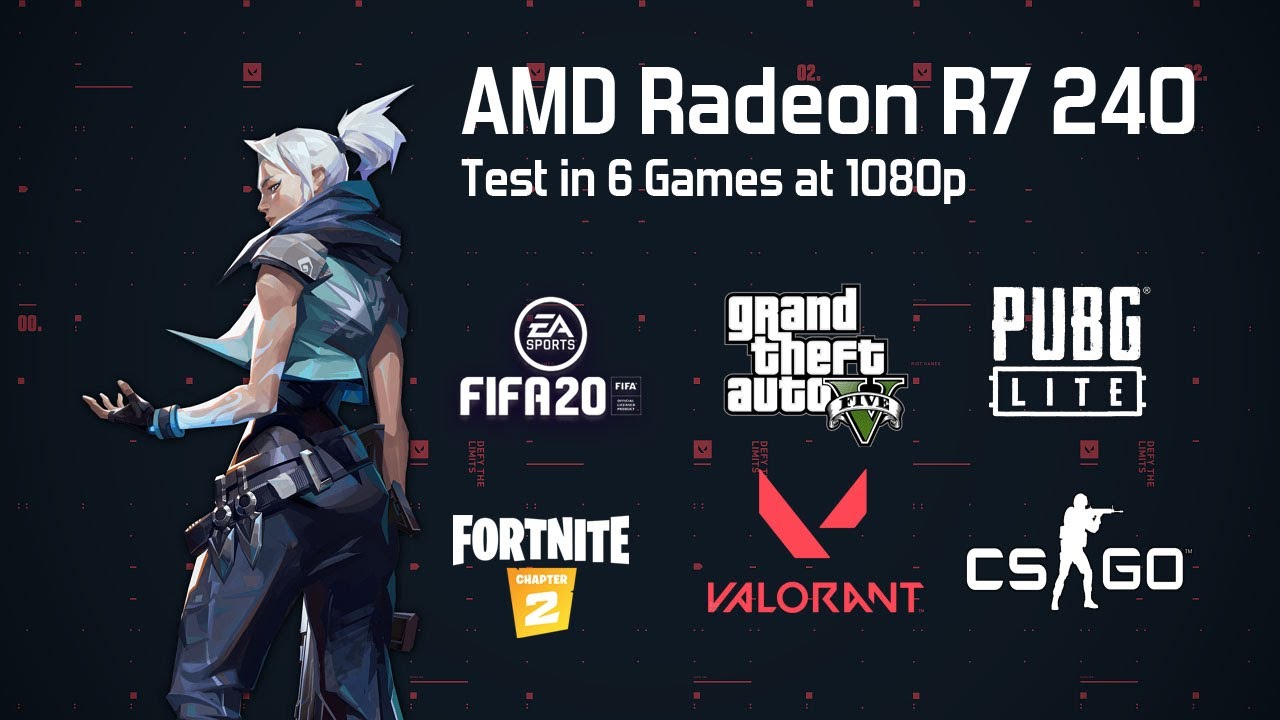 AMD Radeon R7 240 Test in 6 Games at 1080p